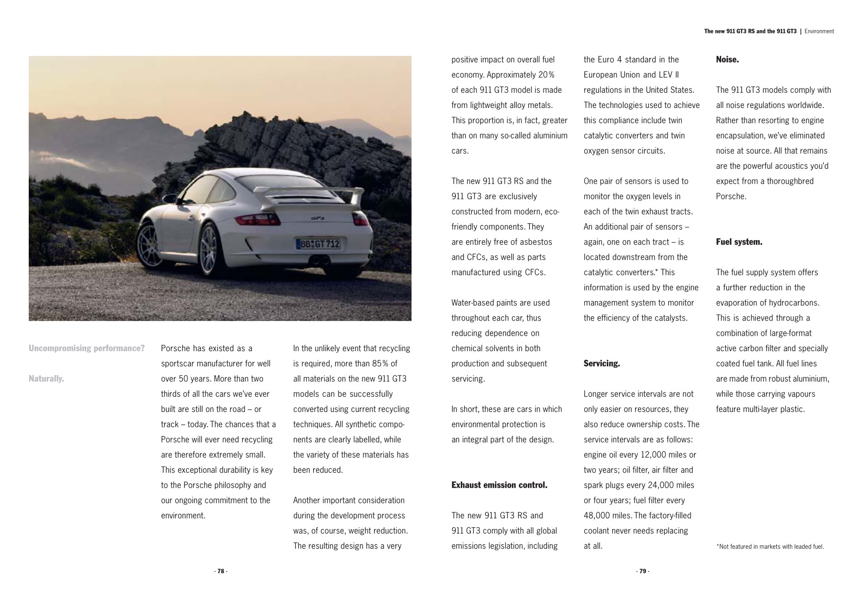2007 Porsche Porsche 911 GT3 Brochure Page 55